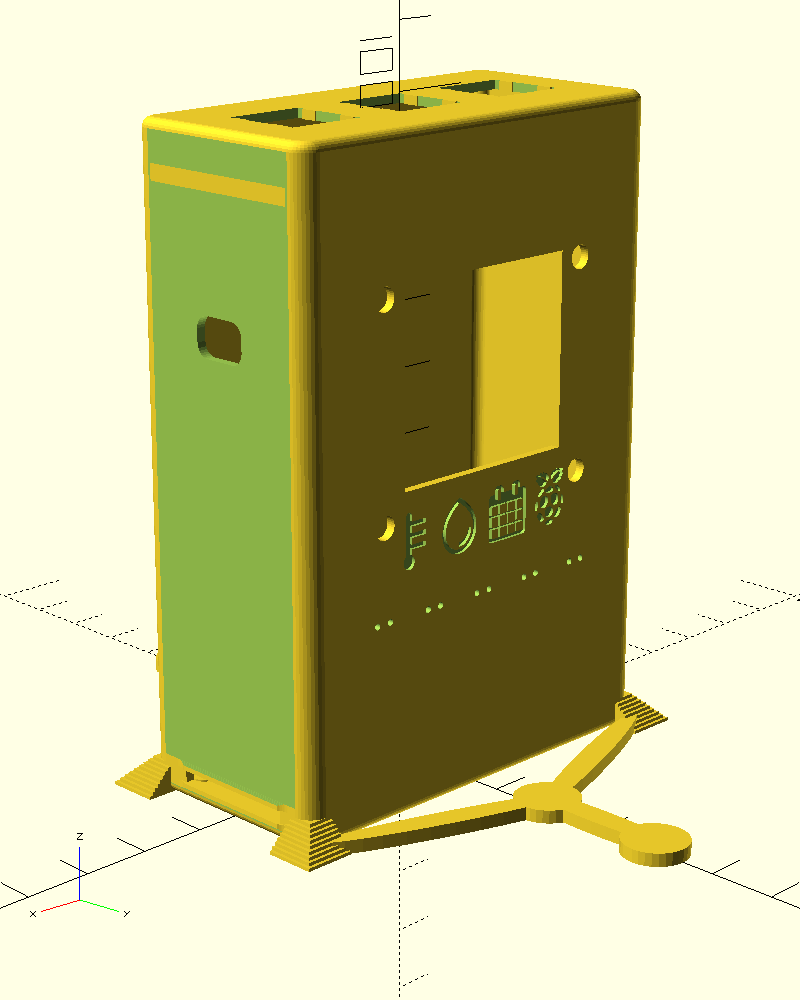 3D model of the case